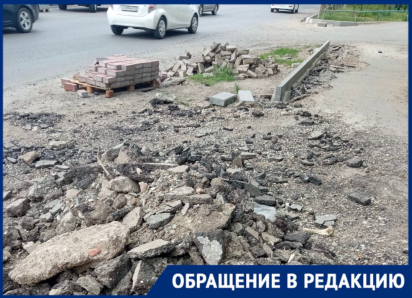 Астраханцы с Комсомольской Набережной жалуются на благоустройство территории