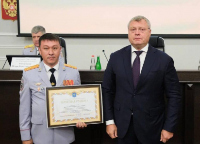 Игорь Бабушкин поблагодарил астраханскую полицию за борьбу с криминалом