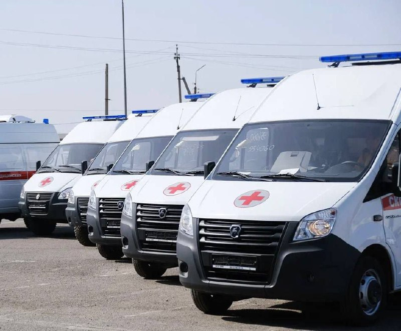 В больницы Астраханской области приехали новые автомобили скорой помощи