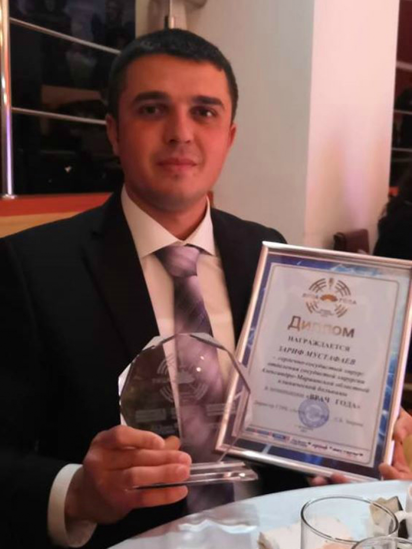 Астраханский хирург получил премию «Врач года"