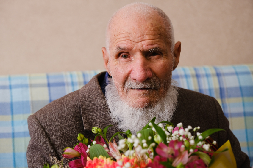 В Астраханской области ветеран Великой Отечественной войны отметил 98-летие