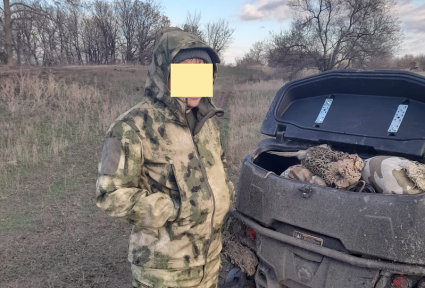 Москвич нарушил правила охоты в Астраханской области