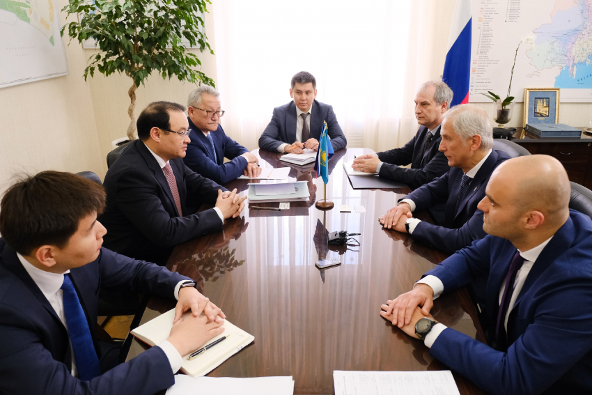 Астрахань и Казахстан обсудили вопросы расширения сотрудничества