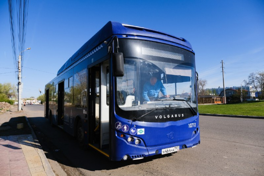 Как в Астрахани изменят расписание новых синих автобусов на 9 мая 