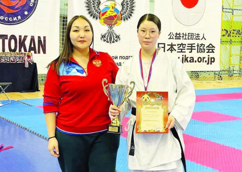 Астраханская каратистка Радмилла Намазбаева стала мастером спорта России