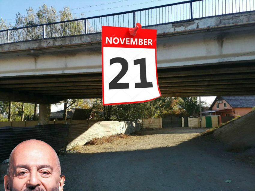 С 21 ноября перекроют движение на мосту через Царев 