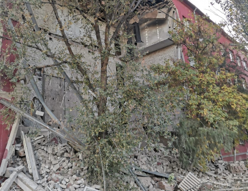 В Астрахани проводится проверка по факту обрушения общежития университета 