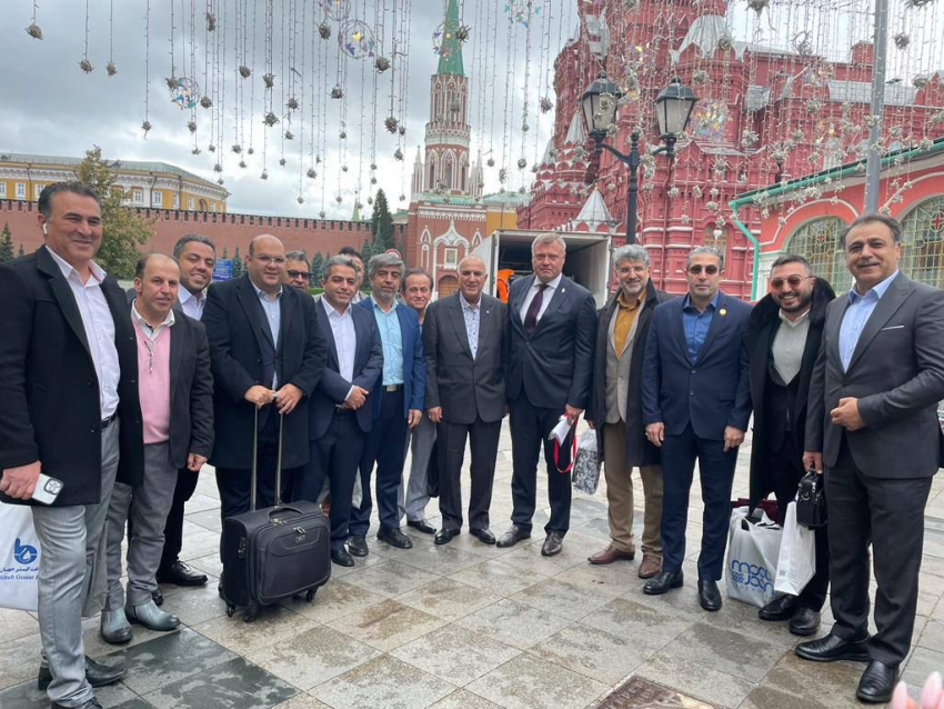 Игорь Бабушкин встретился с делегацией из Ирана в Москве 