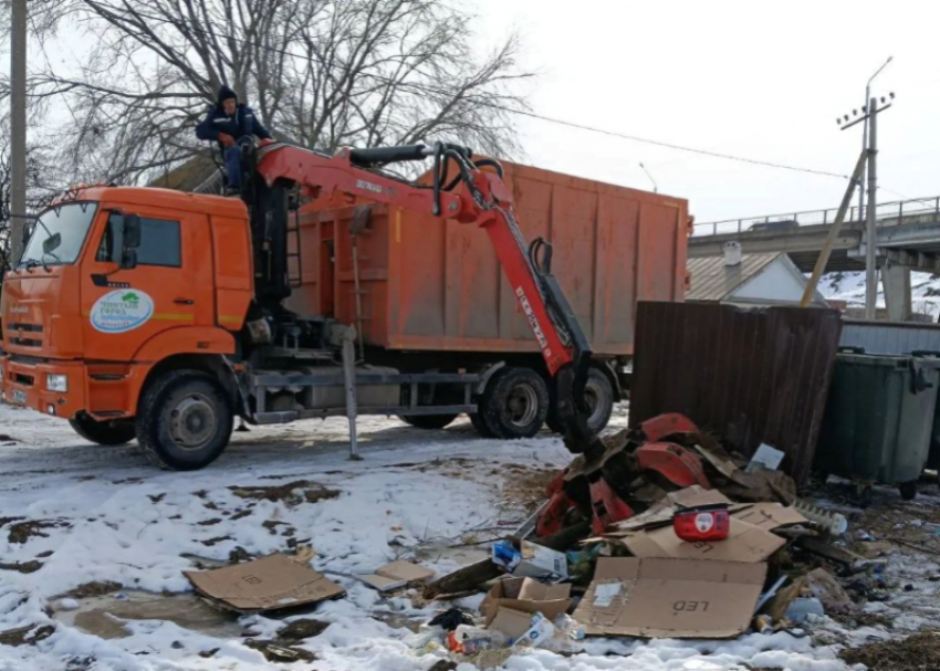 В Астрахани с начала года устранили больше 200 стихийных свалок