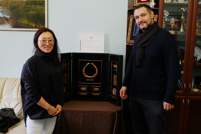 Сотрудник музея «Гугун» из Пекина посетила Астраханский музей-заповедник