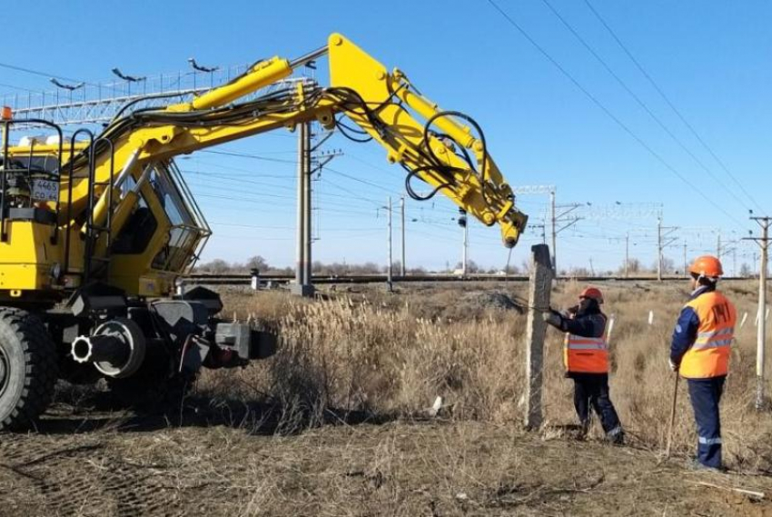 У астраханских железнодорожных путей возведут 200 километров ограждений от скота