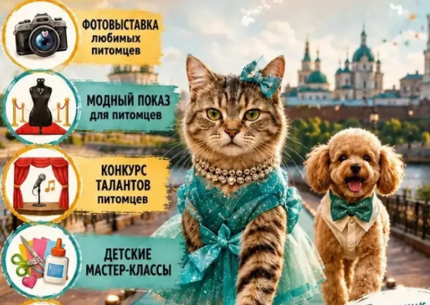 В Астрахани впервые состоится фестиваль «Пушистые модники»