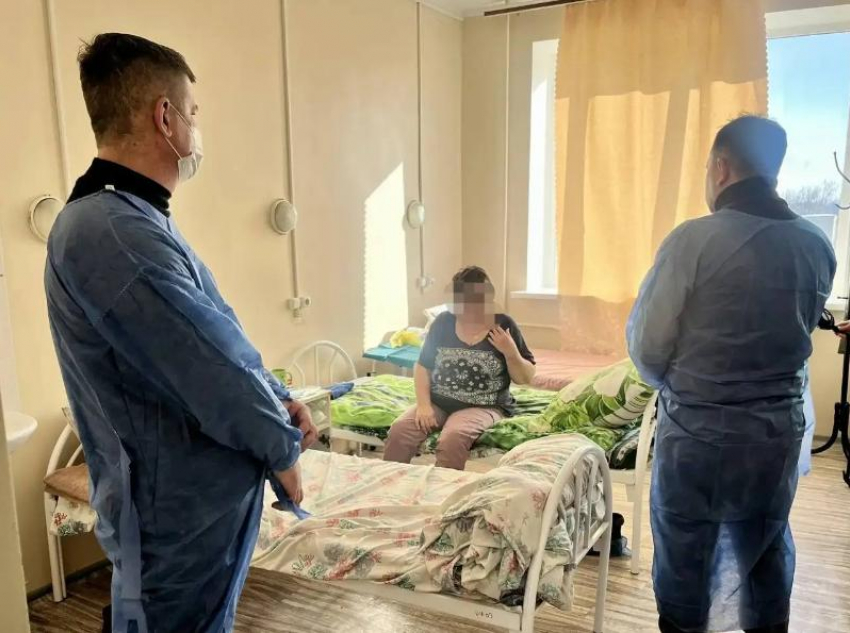 Морозы учинили аварию на трубопроводе в одной из больниц Астраханской области