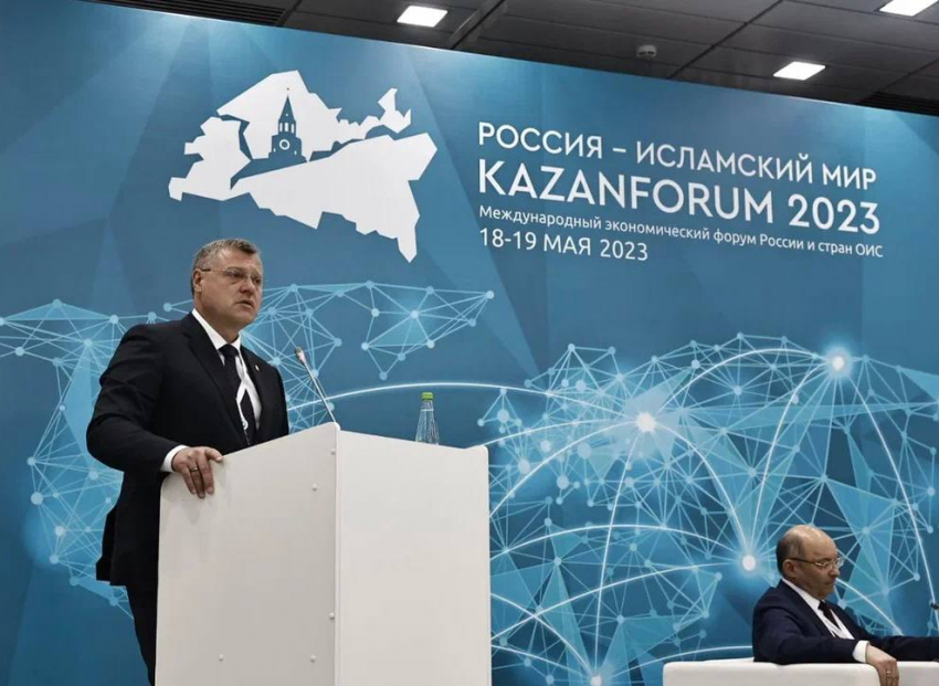 Игорь Бабушкин рассказал о транспортном коридоре «Север – Юг» на форуме в Казани