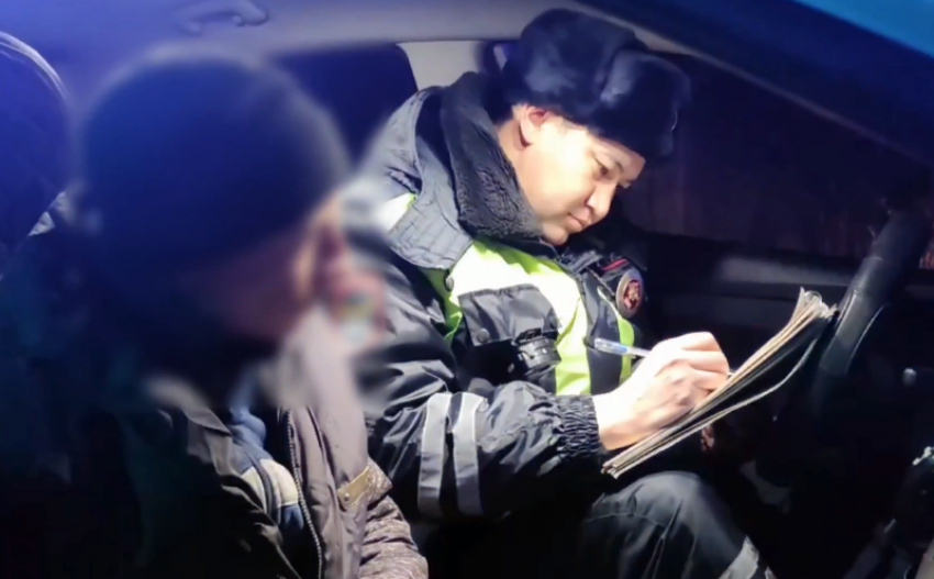Астраханская полиция задержала несовершеннолетнего водителя во время рейдов