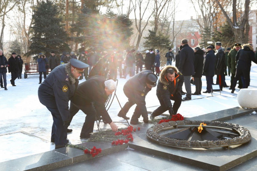Никто не забыт: в Астрахани почтили память погибших в Великой Отечественной войне солдат