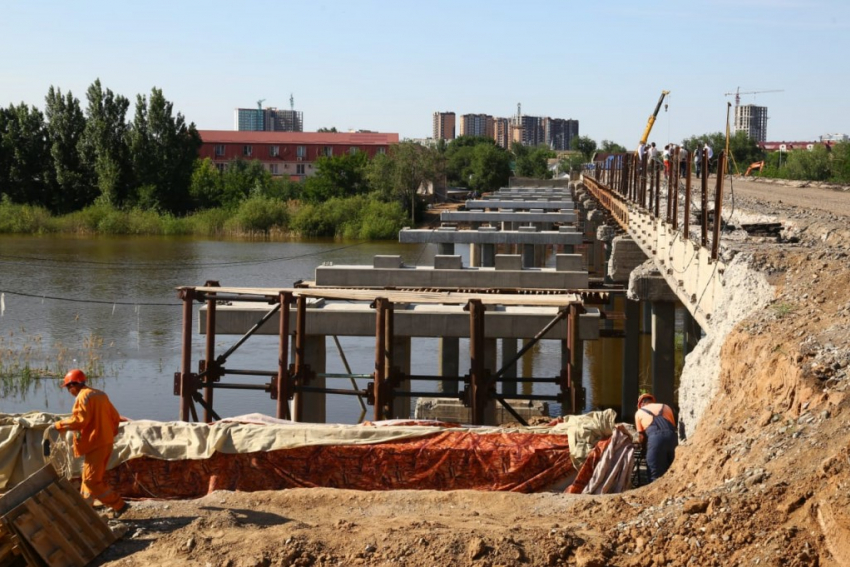 Ремонт Милицейского моста закончится раньше срока