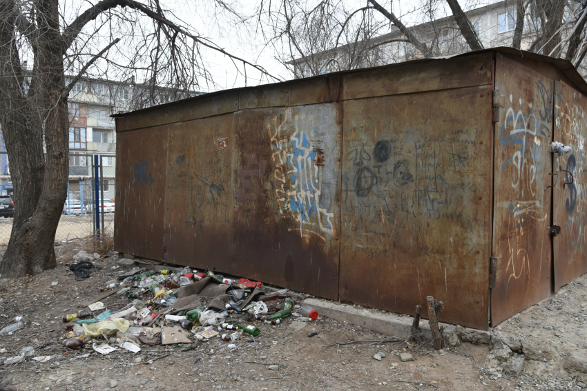 Вместо гаражей в Астрахани появится сквер 