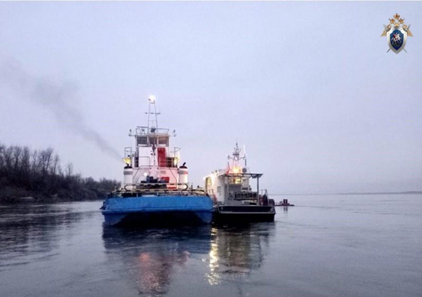 В Астраханской области установили детали ночного столкновения судов на Волге