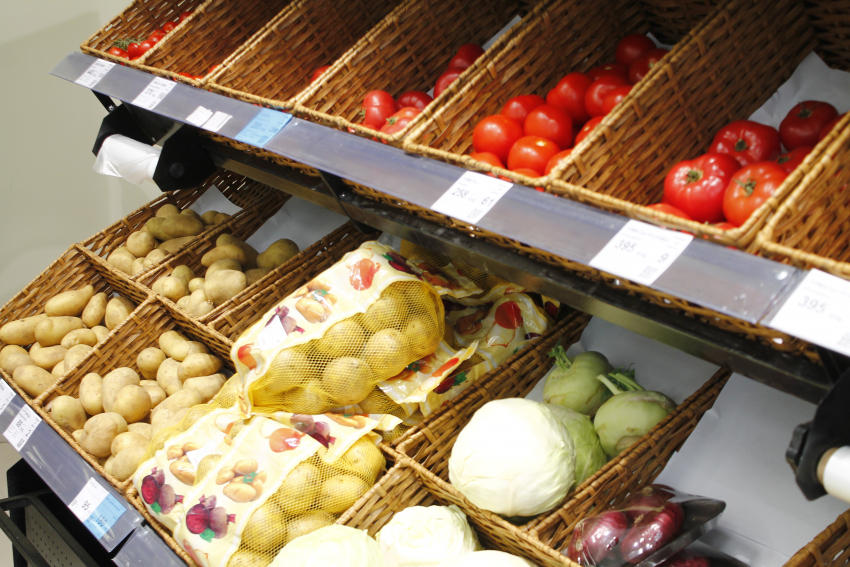 В Астраханской области изменились цены на продукты