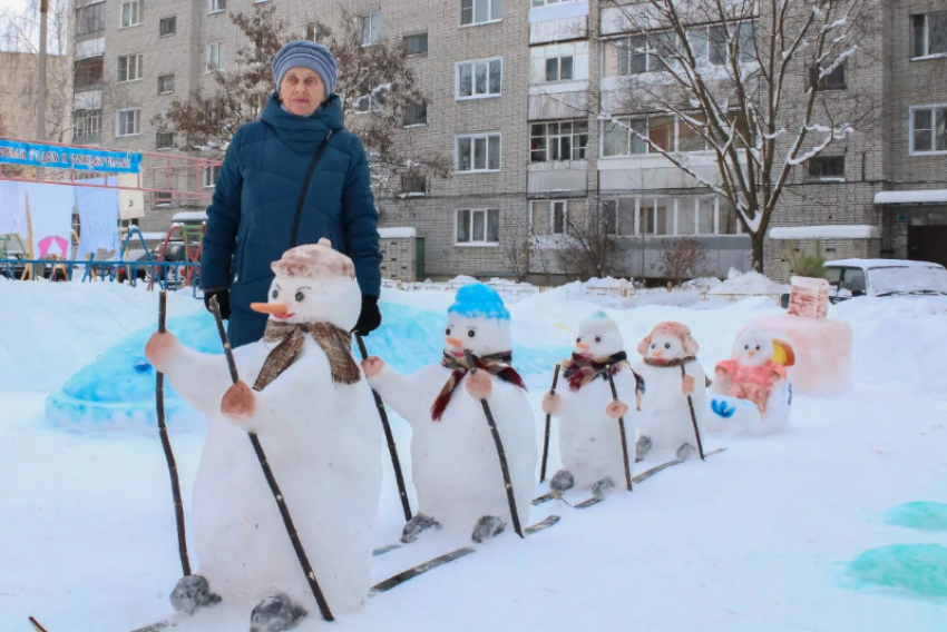 Астраханцы могут принять участие в конкурсе «Лучший зимний двор России»
