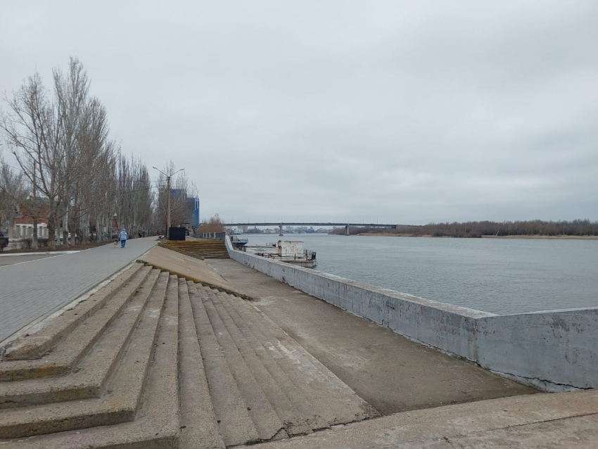 В Астрахани холодно, но скоро будет еще холоднее