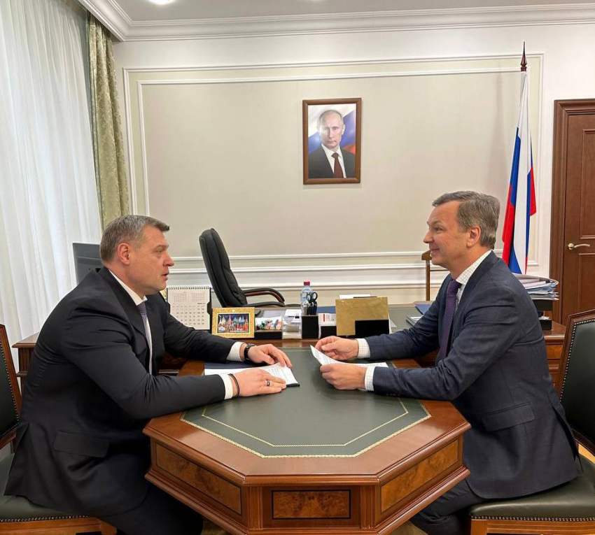 Губернатор Астраханской области встретился с первым вице-спикером Совета Федерации 