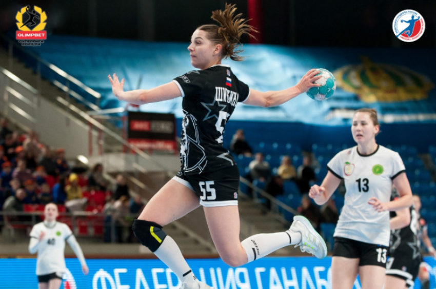 «Астраханочка» одержала восьмую победу подряд в Чемпионате по гандболу