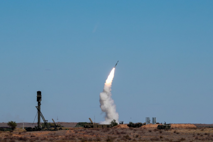 Последний запуск ракет с полигона Капустин Яр попал на видео