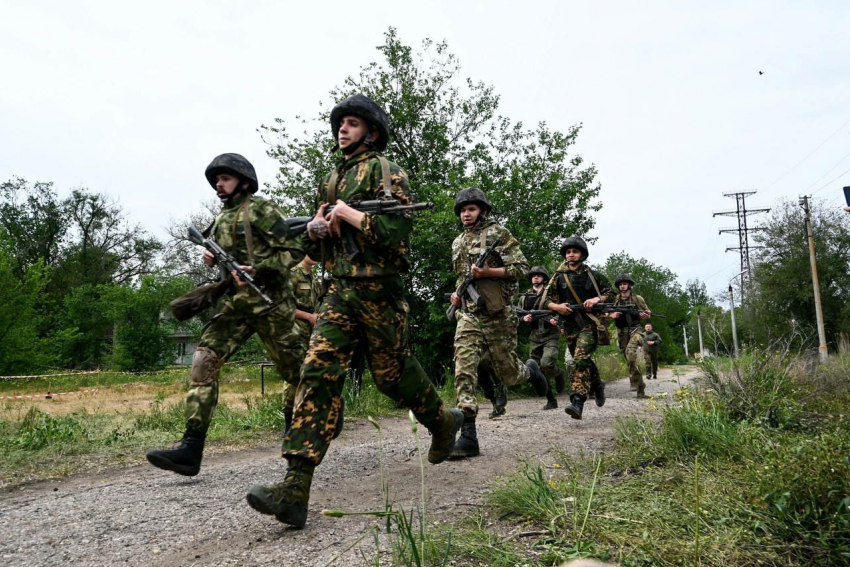 В Астраханской области провели военно-полевые сборы «Георгий Победоносец"