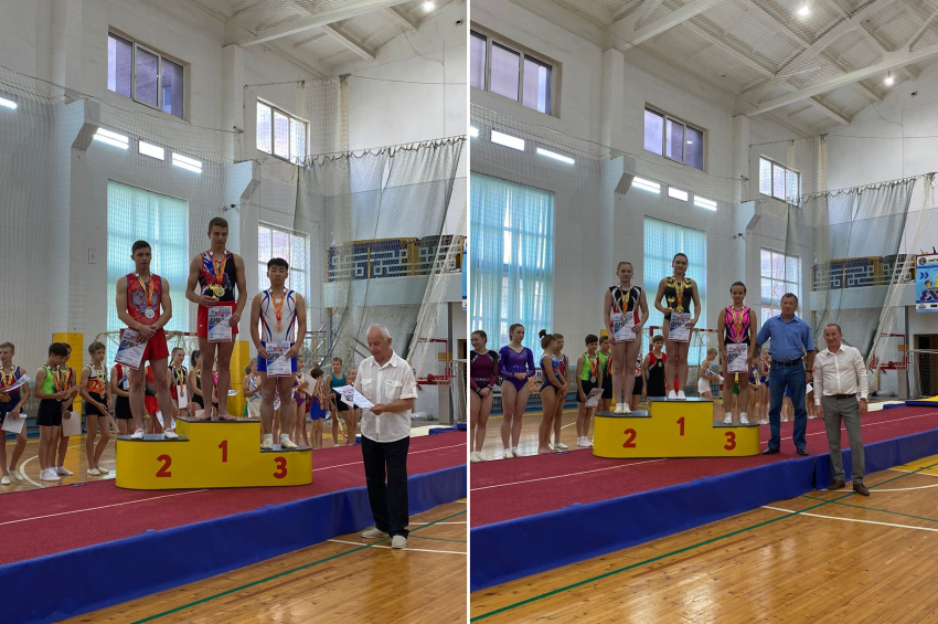 Астраханцы заняли призовые места на Всероссийских соревнованиях по прыжкам на батуте