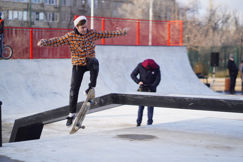 Как выглядит новый скейт-парк в Астрахани: кадры с открытия 
