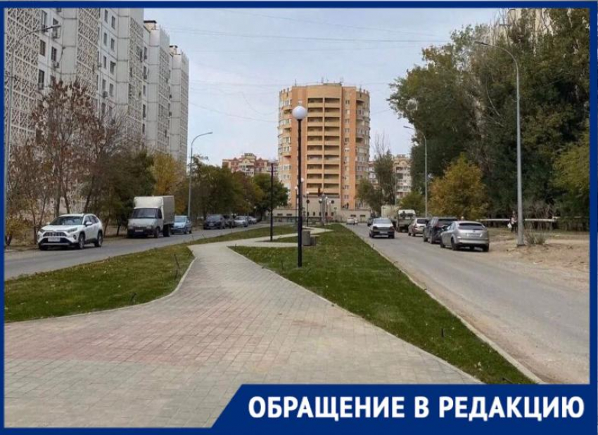 Власти «закрыли глаза» на незавершенное строительство аллеи по улице Барсовой