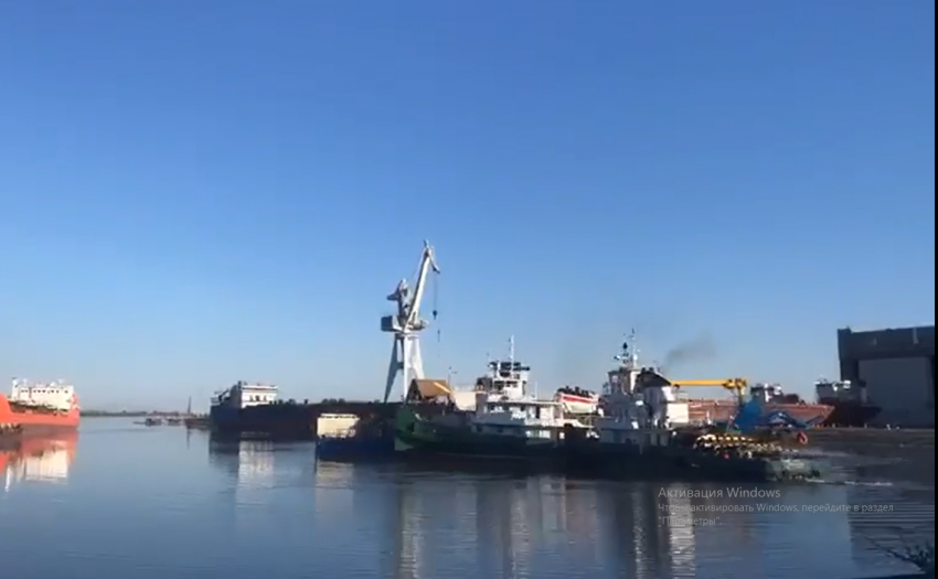 Построенное в Астраханской области судно прошло испытания