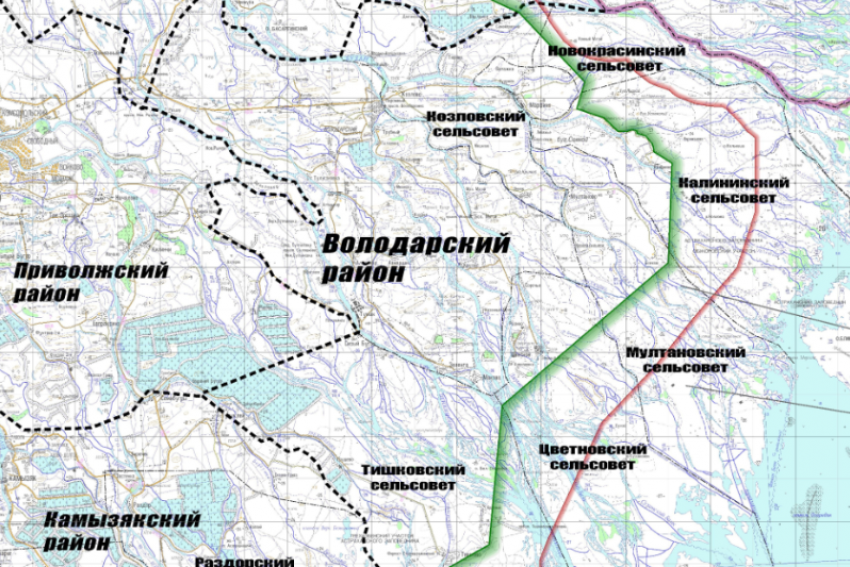 Под Астраханью ввели пропускной режим для охраны госграницы