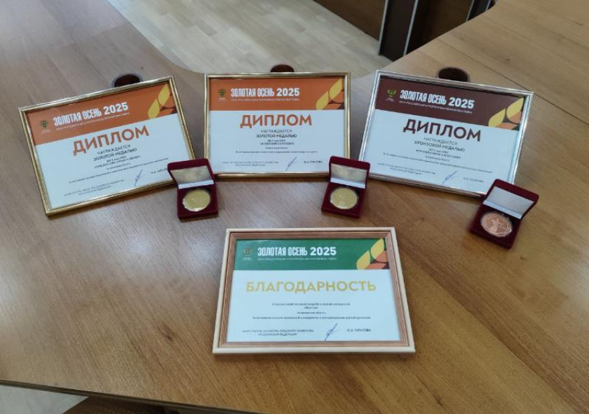 Астраханцы привезли с «Золотой осени» медали и благодарности