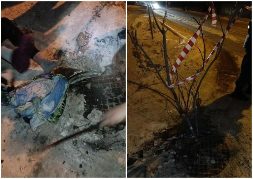 Астраханка попала в коварную ловушку канализационного люка