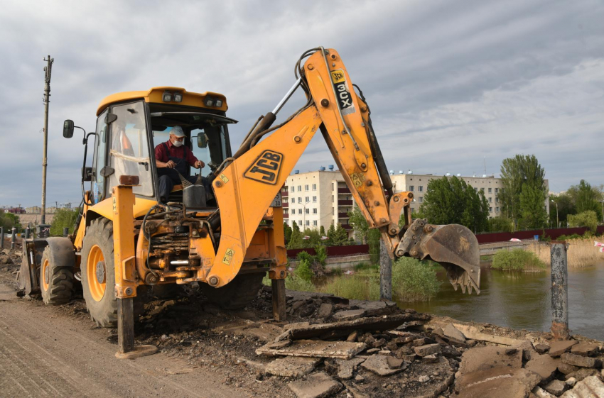 Милицейский мост в Астрахани будет полностью железобетонным