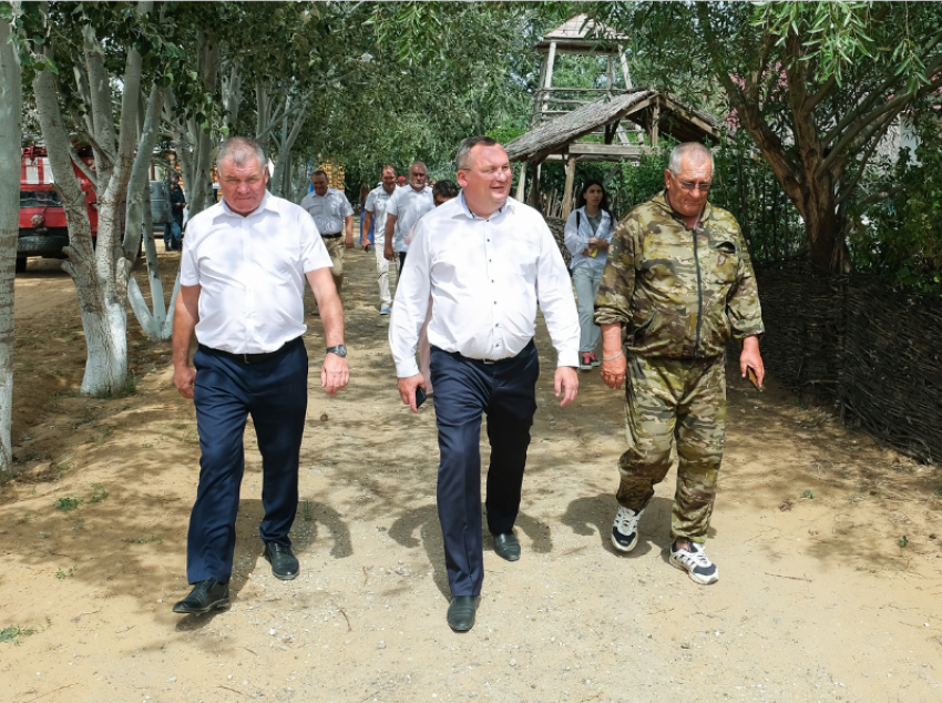 Председатель Думы Астраханской области посетил Черноярский район с рабочим визитом