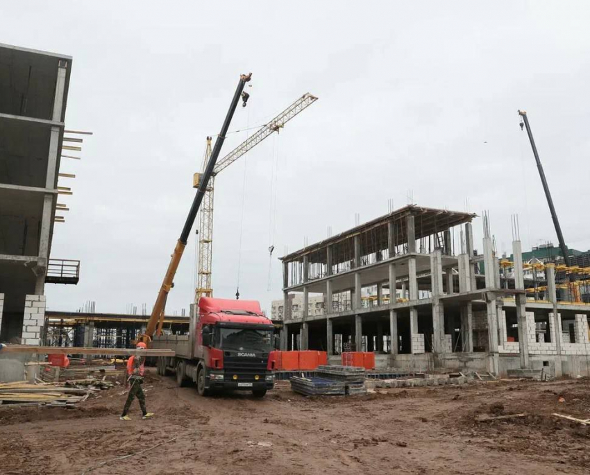 В Астрахани школу в микрорайоне Западный-2 построят на месяц раньше