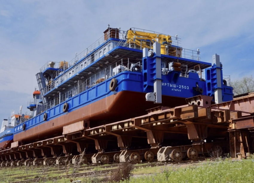 В Астраханской области построили новые суда для другой страны