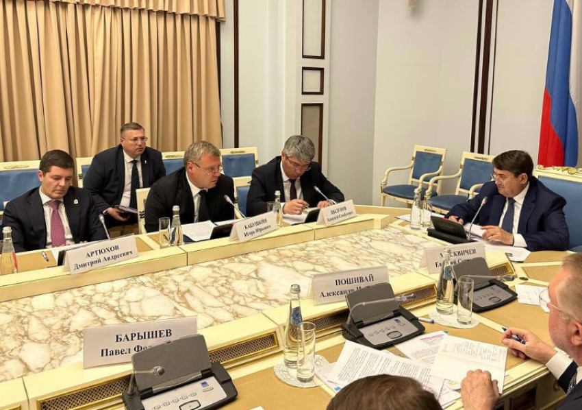 Астраханский губернатор обозначил цели «Великого Волжского пути» на совещании в Москве