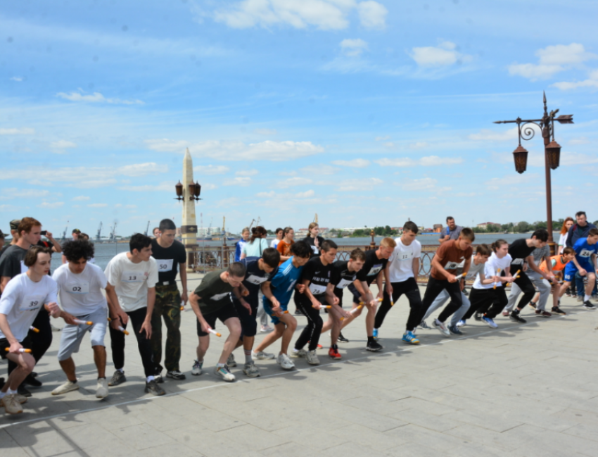 Астраханцы устроят пробежку по случаю Дня Победы на Петровской набережной