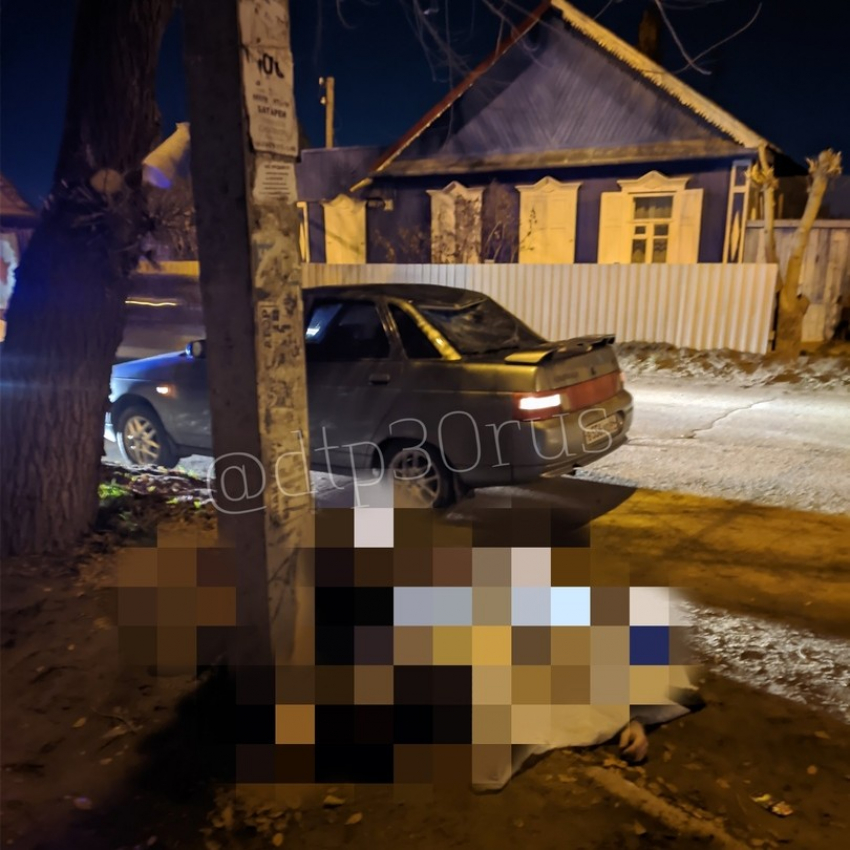 В Астрахани насмерть сбили 40-летнего мужчину