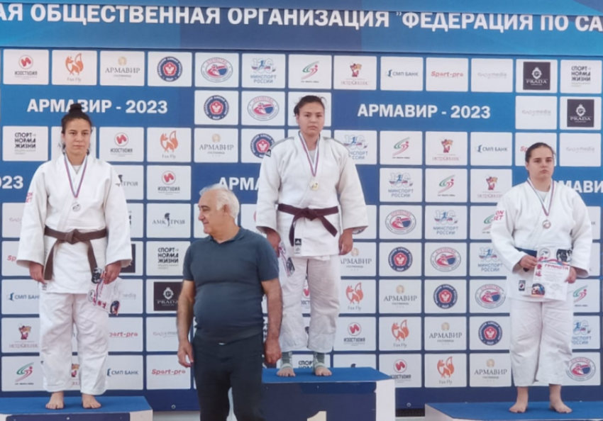 Астраханская дзюдоистка взяла золото Всероссийских соревнований в Армавире