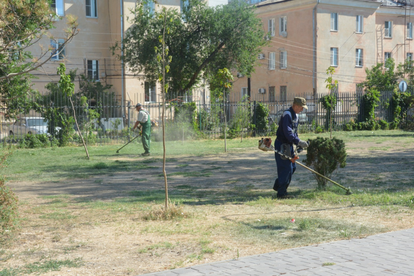 В Астрахани привели в порядок парк, о состоянии которого говорили жители