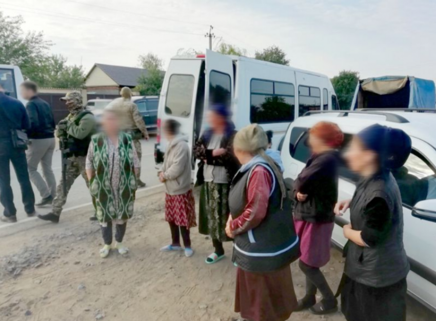 В двух районах Астраханской области поймали 208 нелегалов
