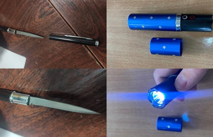 Астраханки пытались пронести оружие в здание УФССП