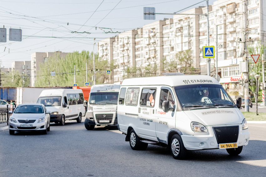 5 маршруток в Астрахани больше не работают из-за коронавируса