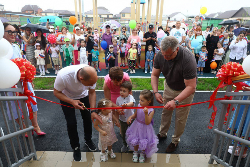 Под Астраханью открыли новый детский сад